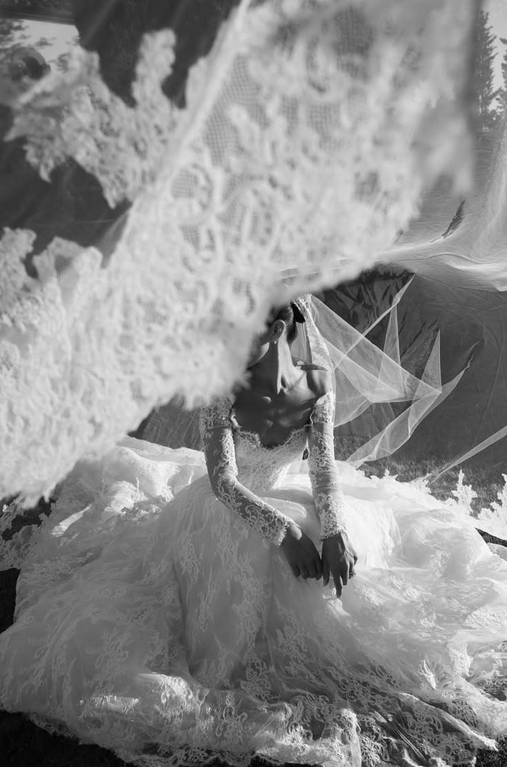 Bride getting ready on wedding morning featured image for wedding content creator business guide
